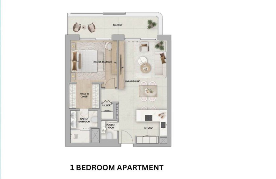 1 Bedroom Apartment